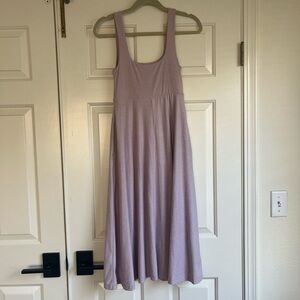 Beyond Yoga “Featherweight At The Ready Square Neck Dress”